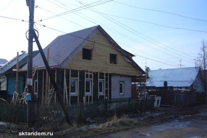 реконструирование деревянных домов